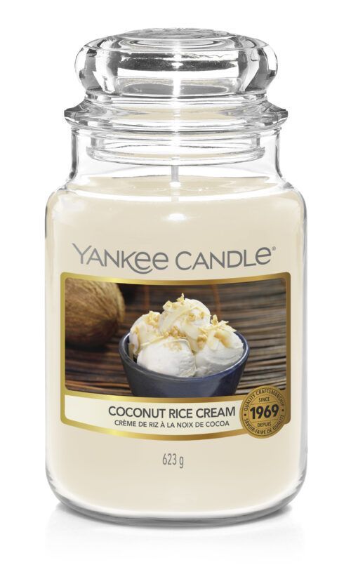 Coconut Rice Cream Large Yankee Candle