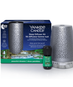 Yankee Candle Sleep Diffuser Startset Silver