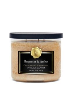 Bergamot & Amber Geurkaars Village Candle