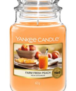Farm Fresh Peach Large Yankee Candle