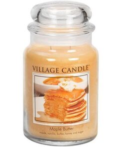Maple Butter Village Candle Geurkaars Large