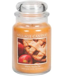 Warm Apple Pie Village Candle Geurkaars Large