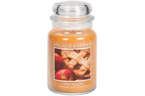 Warm Apple Pie Village Candle Geurkaars Large