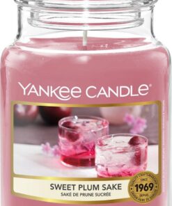 Sweet Plum Sake Large Jar Yankee Candle