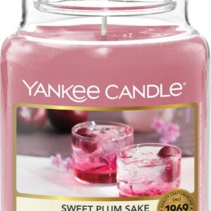 Sweet Plum Sake Large Jar Yankee Candle