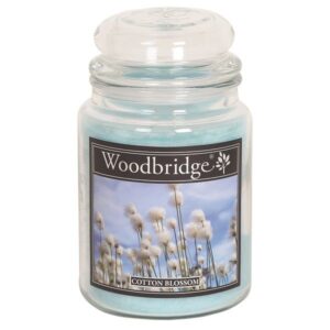 Woodbridge-cotton-blossom-large-candle-www-geurenzeepshop-nl