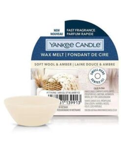 Soft Wool & Amber Waxmelt Yankee Candle