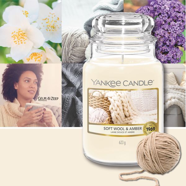Nieuwe geur Yankee Candle Soft Wool & Amber