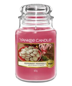 Peppermint Pinwheels Large Jar Yankee Candle