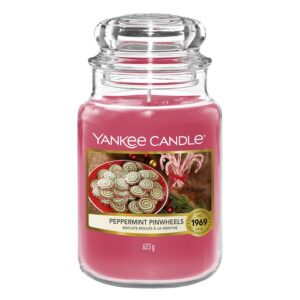 Peppermint Pinwheels Large Jar Yankee Candle