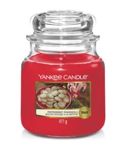 Peppermint Pinwheels Medium Jar Yankee Candle