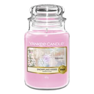 Snowflake Kisses Large Jar Yankee Candle