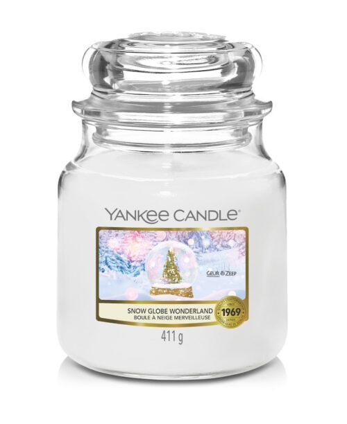 Snow Globe Wonderland Medium Jar Yankee Candle