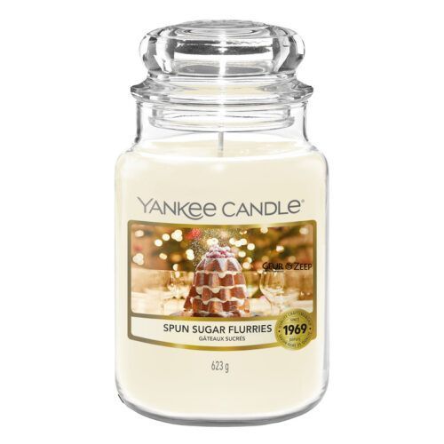 Sugar Spun Flurries Large Jar Yankee Candle