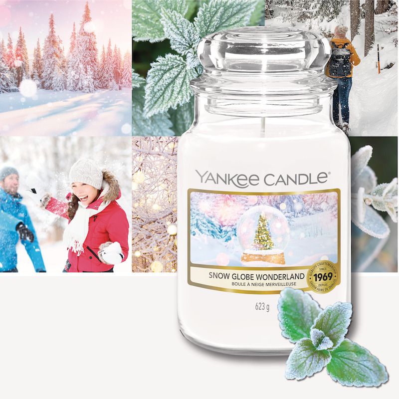 Snow Globe Wonderland kerstgeur van Yankee Candle