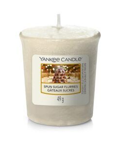 Sugar Spun Flurries Votive Yankee Candle