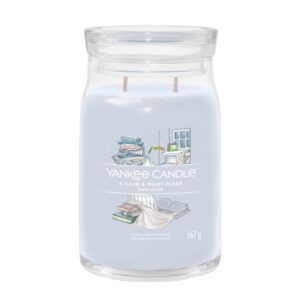 A Calm & Quiet Place Large Yankee Candle Geurkaars