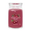 Black Cherry Large Signature Yankee Candle Geurkaars