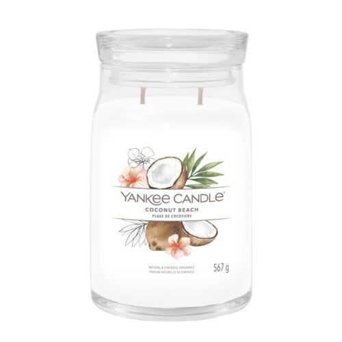 Coconut Beach Large Signature Yankee Candle Geurkaars