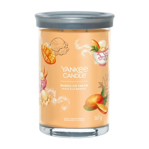 Mango Ice Cream Signature Large Tumbler Yankee Candle Geurkaars