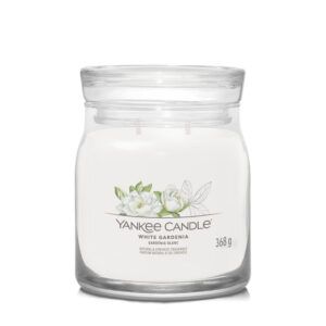 White Gardenia Medium Signature Yankee Candle Geurkaars