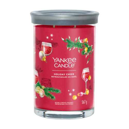 Holiday Cheer Signature Large Tumbler Yankee Candle Geurkaars