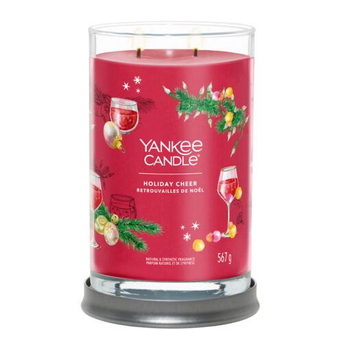 Holiday Cheer Signature Large Tumbler Yankee Candle Geurkaars