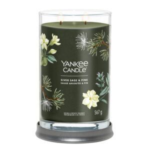 Silver Spruce & Pine Signature Large Tumbler Yankee Candle Geurkaars