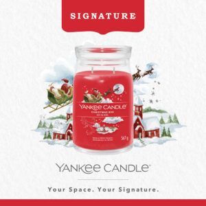 Christmas Eve Large Signature Yankee Candle Geurkaars
