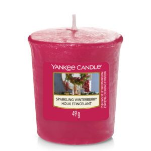 Sparkling Winterberry Votive Yankee Candle