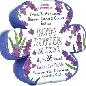 Lavender Fields Flower Buffer Sponge