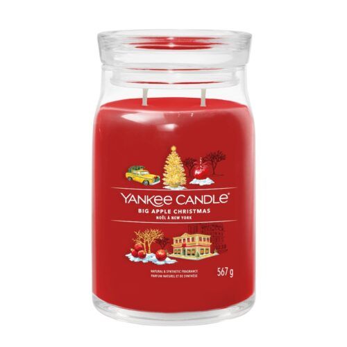 Big Apple Christmas Large Signature Yankee Candle Geurkaars