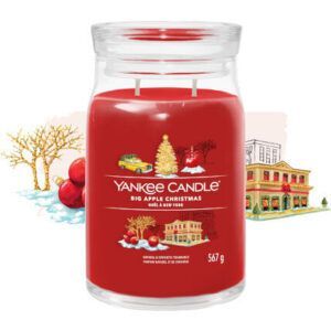 Big Apple Christmas Large Signature Yankee Candle Geurkaars