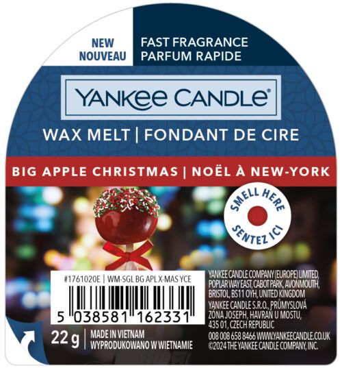 Big Apple Christmas Wax Melt Yankee Candle