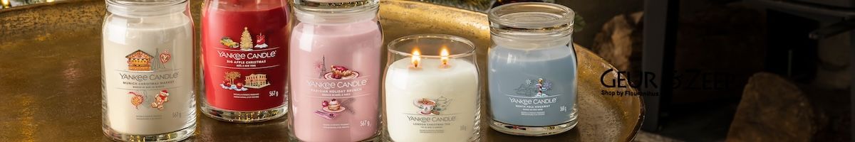 Kerstgeuren van Yankee Candle