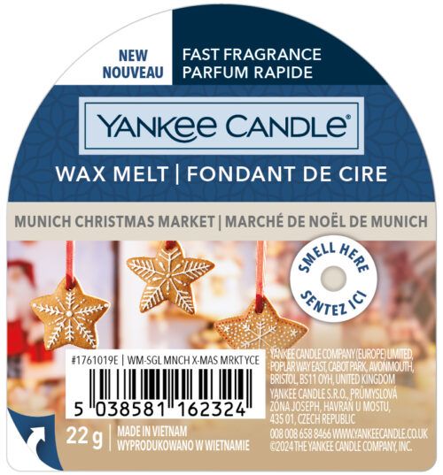 Munich Christmas Market Wax Melt Yankee Candle