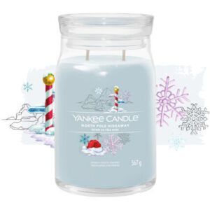 North Pole Hideaway Large Signature Yankee Candle Geurkaars