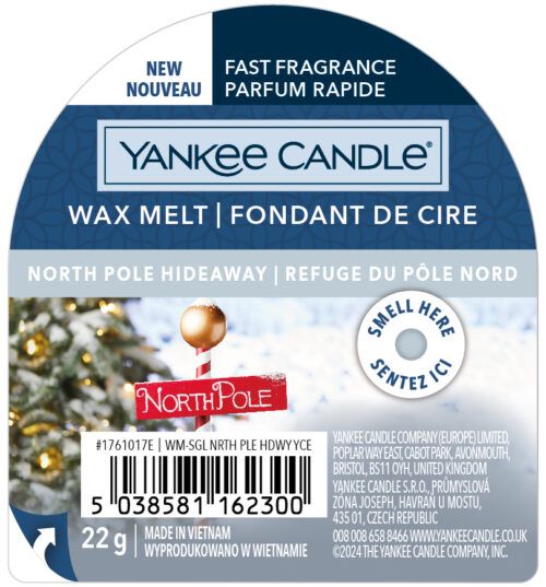 North Pole Hideaway Wax Melt Yankee Candle