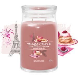 Parisian Holiday Bruch Large Signature Yankee Candle Geurkaars