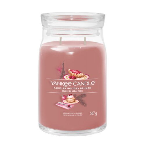 Parisian Holiday Bruch Large Signature Yankee Candle Geurkaars