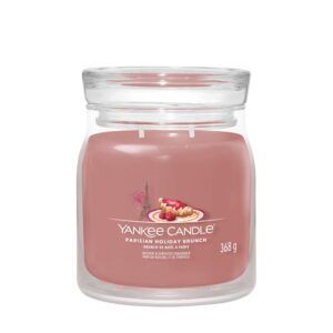 Parisian Holiday Brunch Medium Signature Yankee Candle Geurkaars