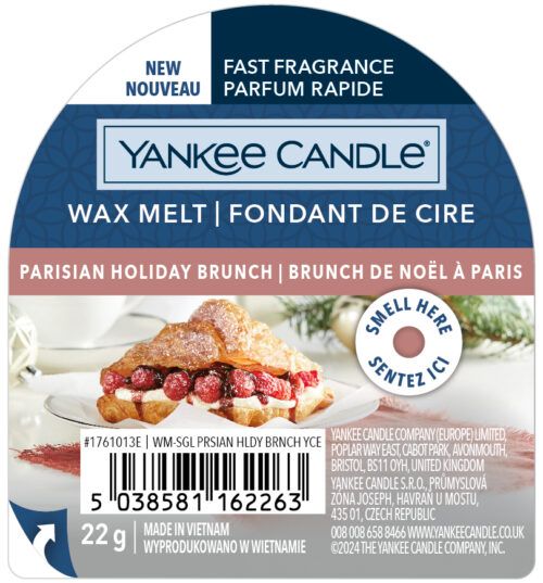 Parisian Holiday Brunch Wax Melt Yankee Candle