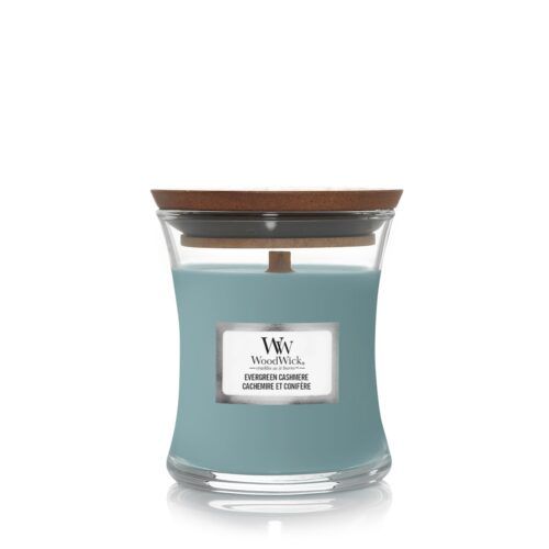 WoodWick Evergreen Cashmere Small Geurkaars