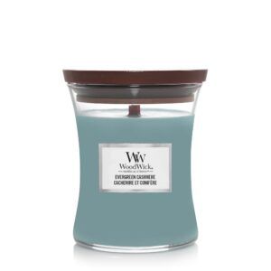 WoodWick Evergreen Cashmere Medium Geurkaars