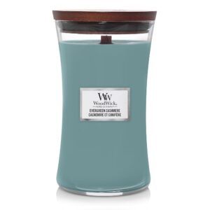 WoodWick Evergreen Cashmere Large Geurkaars