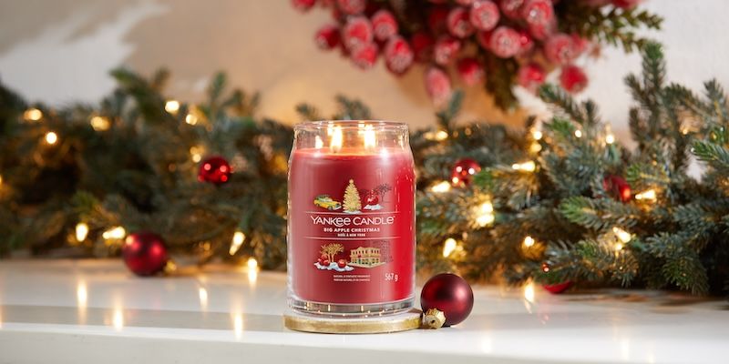 Kerstgeuren van Yankee Candle