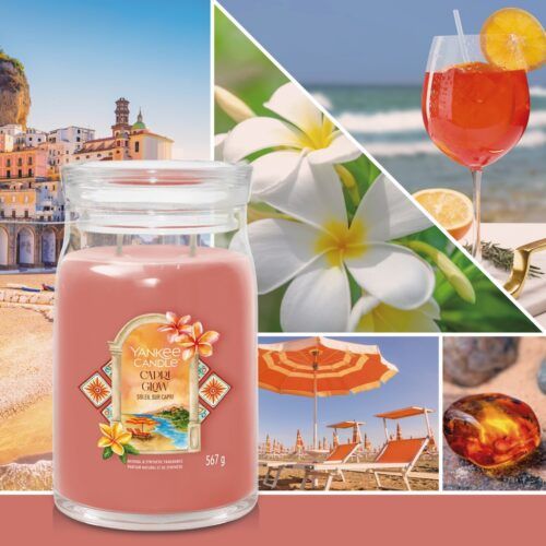 Capri Glow Large Signature Yankee Candle Geurkaars