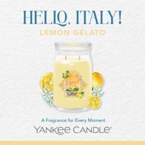 Lemon Gelato Large Signature Yankee Candle Geurkaars