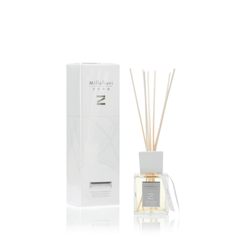 Soft Leather Zona Millefiori Milano Reed Diffuser 250ml