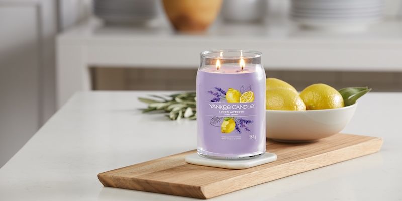 Lemon Lavender Yankee Candle geurkaars